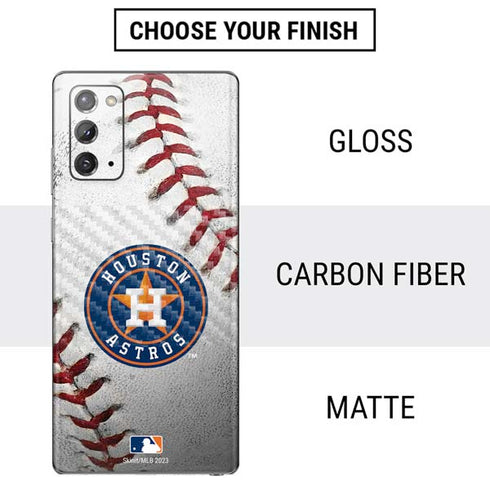 MLB Houston Astros Game Ball Galaxy Note20 5G Skin